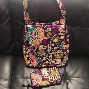 Vera Bradley crossbody and wallet